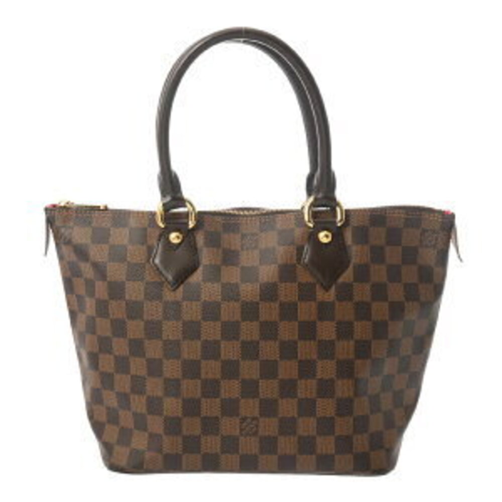 Louis Vuitton Damier Saleya Ebene Brown Canvas Tote Bag